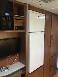 Campingvogn køleskab